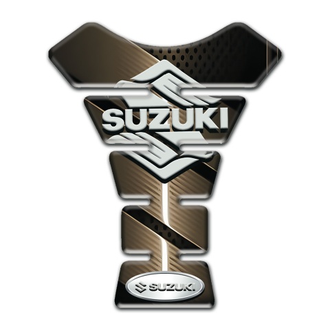 Suzuki Tank Fuse Bronze Design Classic Logo Style 