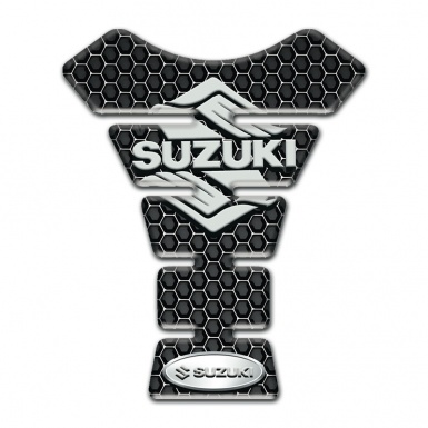 Suzuki Tank Fuse Perforated Steel Base Stylish Logo 
