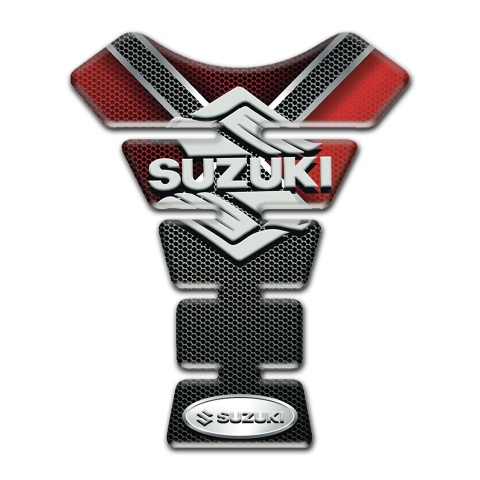 Suzuki Tank Guard Pads Classic Logo Design Version 