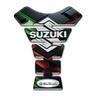 Suzuki Tank Pad Protector Amazing 3D base Style Classic Logo 