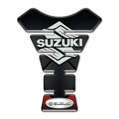 Suzuki Tank Protector Stylish Logo Dark Base 