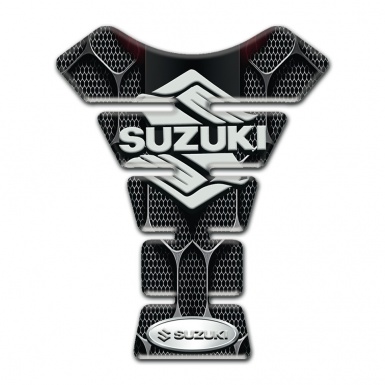 Suzuki Tank Guard Pads 3D Design Decoration Classic Logo Style 