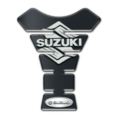 Suzuki Tank Pad Motorbike Graphite Base Effect Stylish Logo Style 