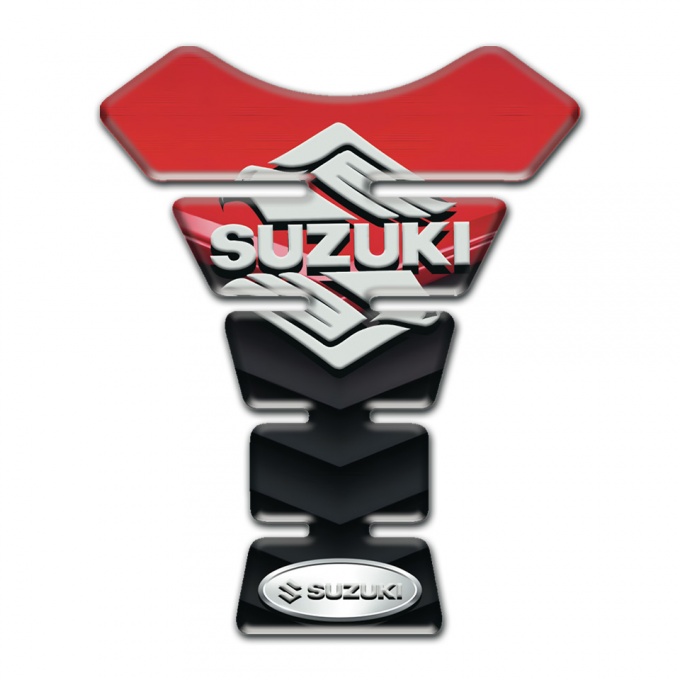 Suzuki Tank Pad Motorbike Racing Edition Version with Classic Logo