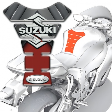 Suzuki Tank Pad Protector Motorcycle Version with Classic Logo