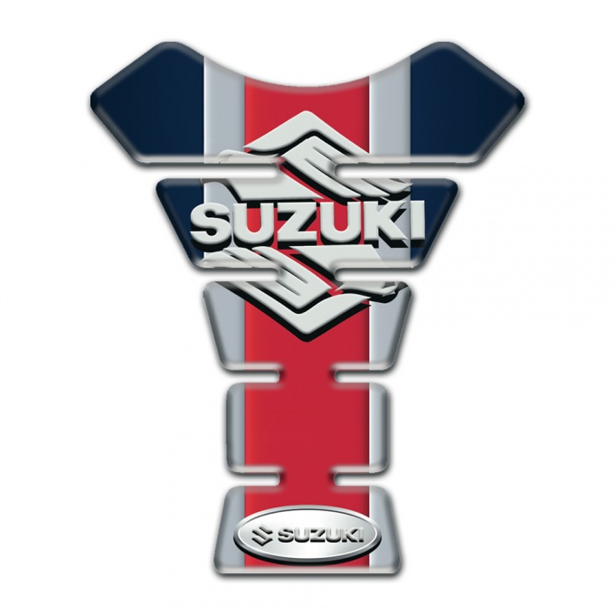 Suzuki Tank Pad Protector Anti Slip Sticker with Stylish Vision 