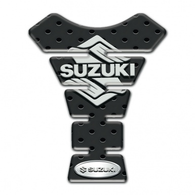 Suzuki Tank Fuse Perforated Base with Classic Logo 
