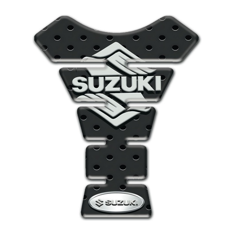 Suzuki Tank Fuse Perforated Base with Classic Logo 