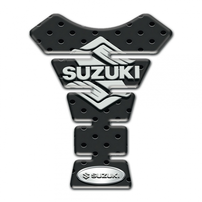 Suzuki Tank Fuse Perforated Base with Classic Logo 