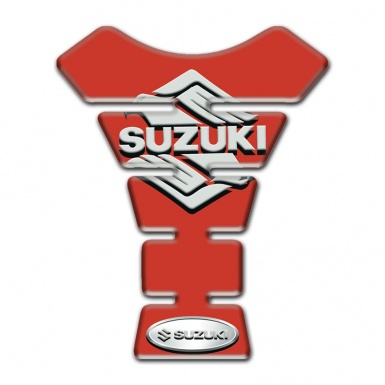 Suzuki Tank Fuse Red Base Stylish Logo 
