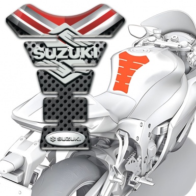 Suzuki Tank Protector Motorcycle Stylish Version with Stylish Logo 