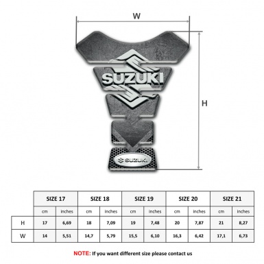 Suzuki Tank Pad Protector Premium Quality Type 