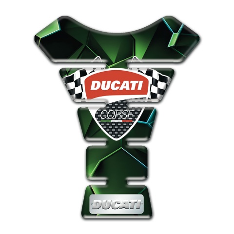 Ducati Tank Fuse Green Diamond Effect Edition 