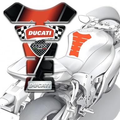 Ducati Tank Pad Motorbike High-Quality Edition 