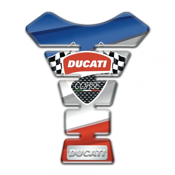 Ducati Tank Guard Pads Colorful Design 