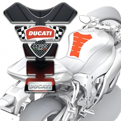 Ducati Tank Pad Motorbike Premium Quality Model 