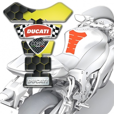 Ducati Tank Protector Stylish Model with High-Quality Design
