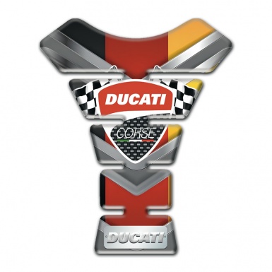 Ducati Tank Pad Protector Multicolored Design 