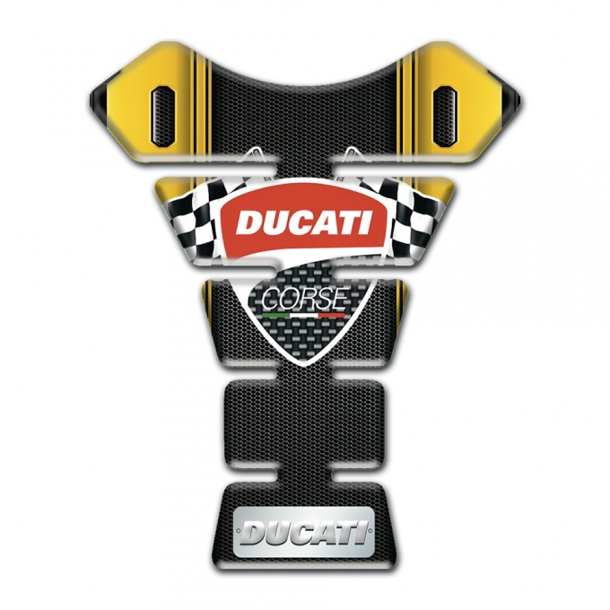 Ducati Tank Pad Protector High End Silicone Sticker 