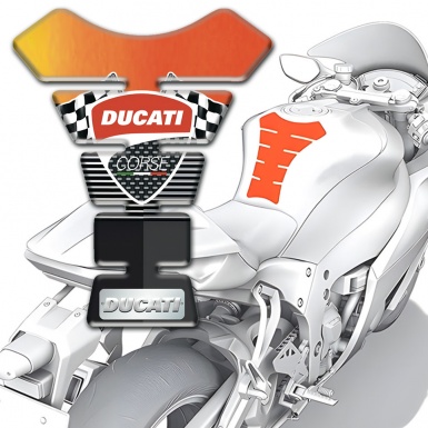 Ducati Tank Pad Protector Racing Edition 