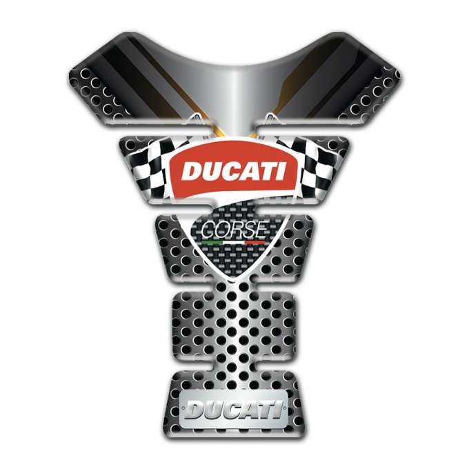 Ducati Tank Protector Silicone Sticker Stylish Edition 