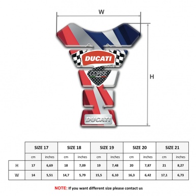 Ducati Tank Fuse Multicolored Patterns Design 