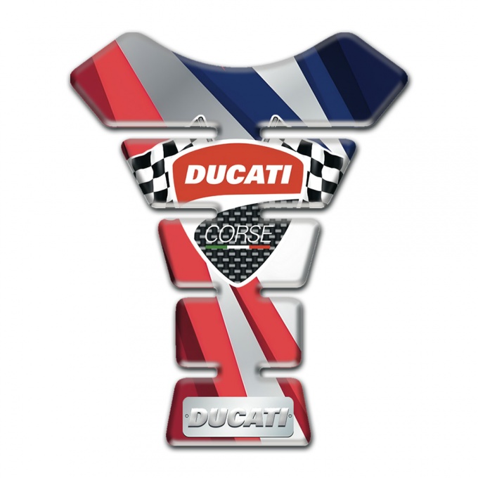 Ducati Tank Fuse Multicolored Patterns Design 