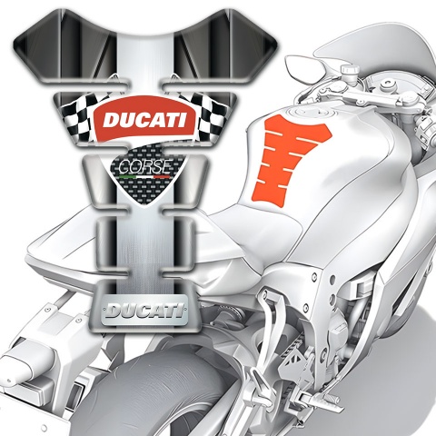 Ducati Tank Guard Pads Metal Edition 