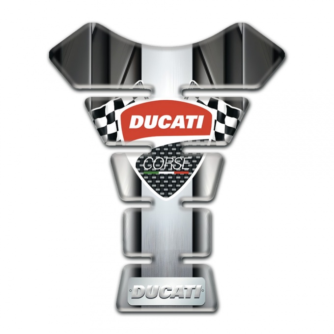 Ducati Tank Guard Pads Metal Edition 