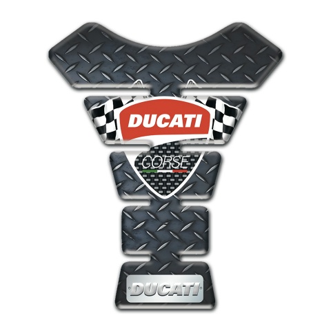 Ducati Tank Pad Protector Rough effect Style 