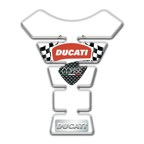 Ducati Tank Protector High End White Edition 
