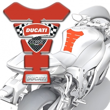 Ducati Tank Pad Protector Red Edition 