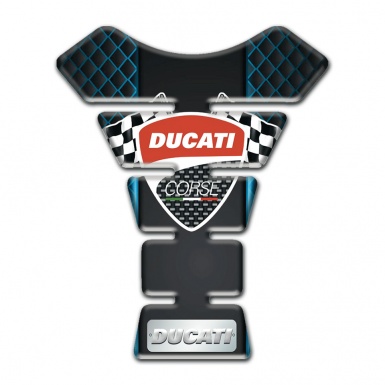 Ducati Tank Protector Neon Mesh Effect Style 