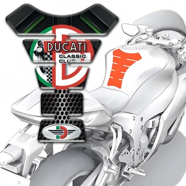 Ducati Tank Pad Protector Racing Edition Model 