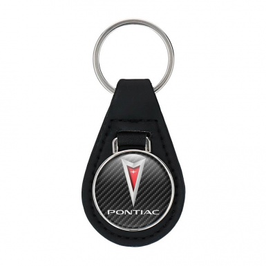 Pontiac Keyring Holder Leather Dark Carbon Color Edition
