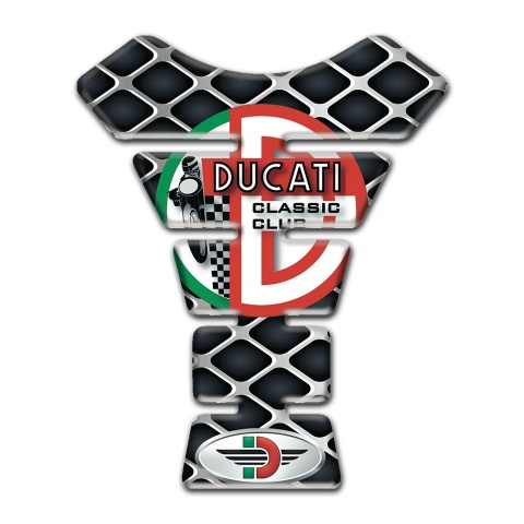 Ducati Tank Pad Protector Large Mesh Style 