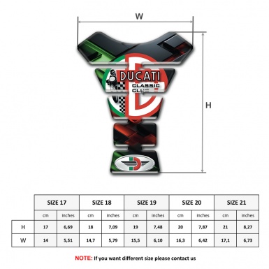 Ducati Tank Guard Pads 3D Amazing Design Version 