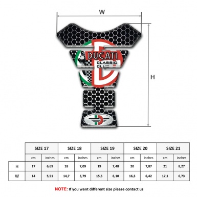 Ducati Tank Fuse High-Quality Perforated Steel Version 