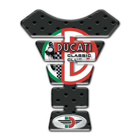 Ducati Tank Fuse Black Perforated Surface Version 