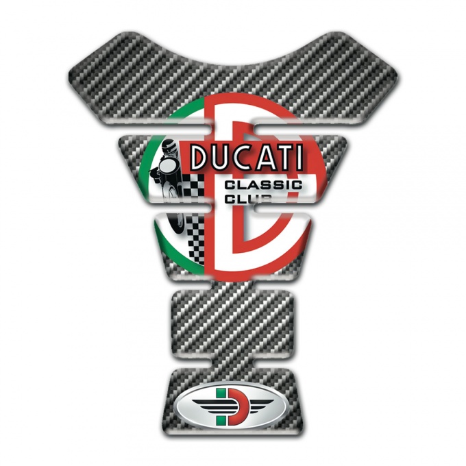 Ducati Tank Protector Model with Classic Carbon Print 