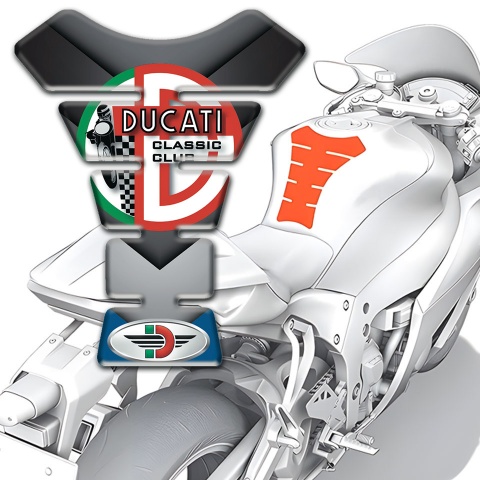Ducati Tank Pad Protector Unique Vision Style 
