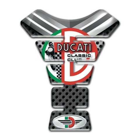Ducati Tank Protector Anti Slip Sticker Classic Club Type