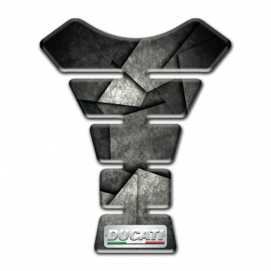 Ducati Tank Pad Protector Mixed Gray Black Edition 