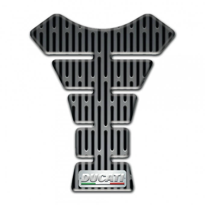 Ducati Tank Guard Pads Gray Ornament Edition 