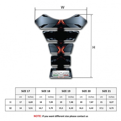 Ducati Tank Fuse Torn Base Style 