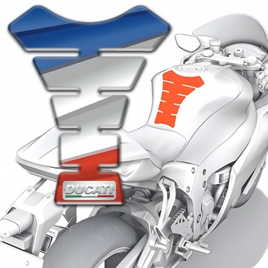 Ducati Tank Pad Motorbike Colorful Edition 