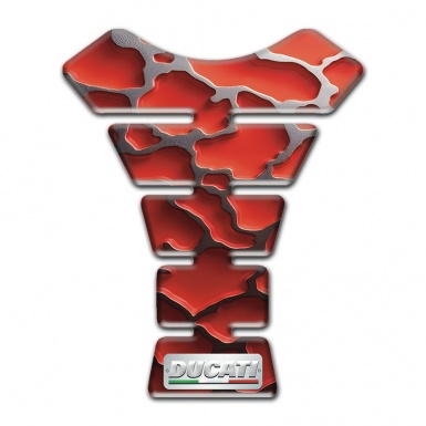 Ducati Tank Protector Red Clouds Edition 