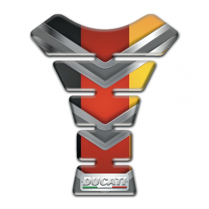 Ducati Tank Protector Motorcycle Multicolored Variant