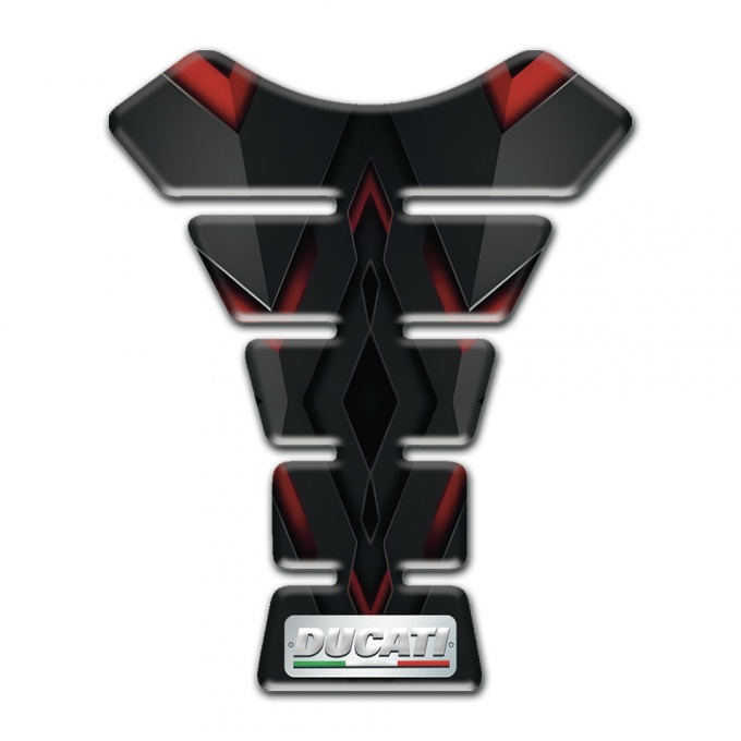 Ducati Tank Guard Pads Dark Details desig 