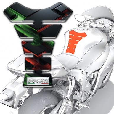 Ducati Tank Fuse Amazing 3D Colors Design 